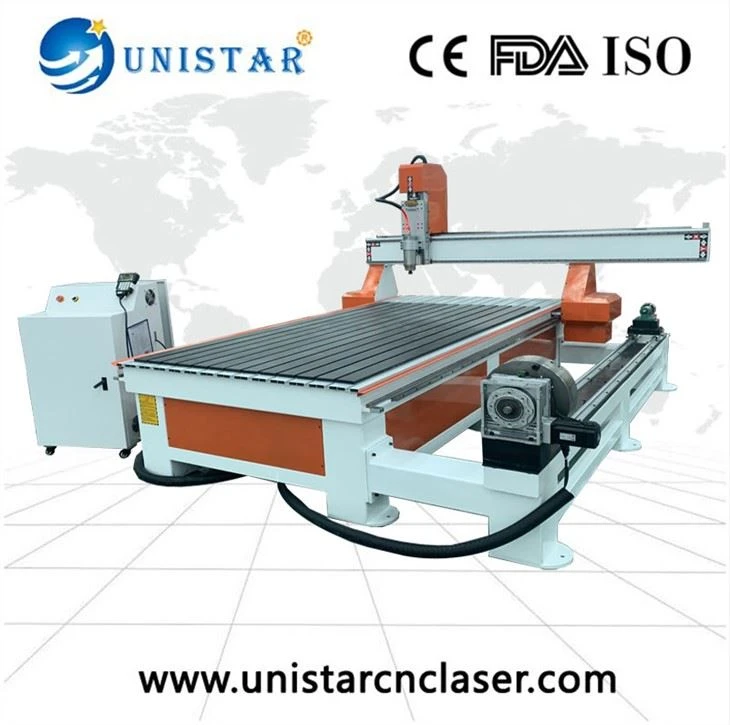 1325 CNC Woodworking Machine 4 Axis CNC Router For Wooden Door Furniture
