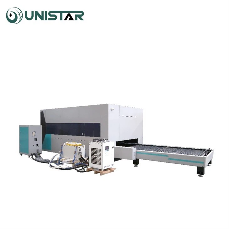 Fully Enclosed Fiber Laser Cutting Machine With Exchange Table